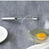 Kitchen Baking Small Tools Stainless Steel Egg Beater Hand Pressure Rotating Semi-Automatic Mixer Coffee Mixing Handheld Tools