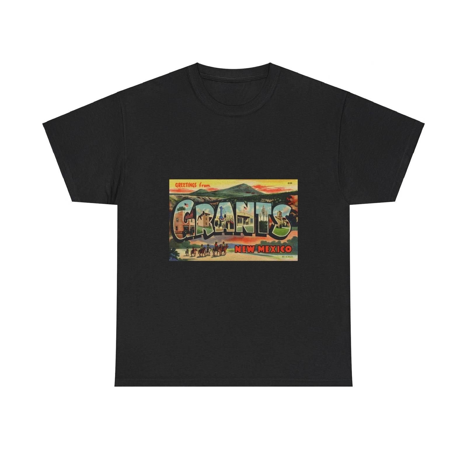 

Greetings from Grants New Mexico (Greeting Postcards) T shirt S