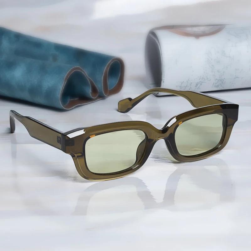 Occhiali da Sole Quadrati Vintage Donna Uomo Moda Retro Specchiati Occhiali da Sole Marca Femminile Designer Occhiali da Sole per Esterno Guida