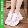 Dad shoes girl 2025 spring and summer new versatile casual platform ins trendy thin mesh breathable sports shoes