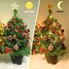Christmas LED String Light Outdoor Waterproof Pine Cone Light Battery Box LED Copper Wire Fairy Garland Patio Decorate Lamp
