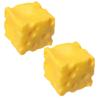 Squishy Square Cheese Squeeze Toys Slow Rebound Push Stress Relief Sensory Toy Soft Butter Cheese Fidget Toy Christmas Present