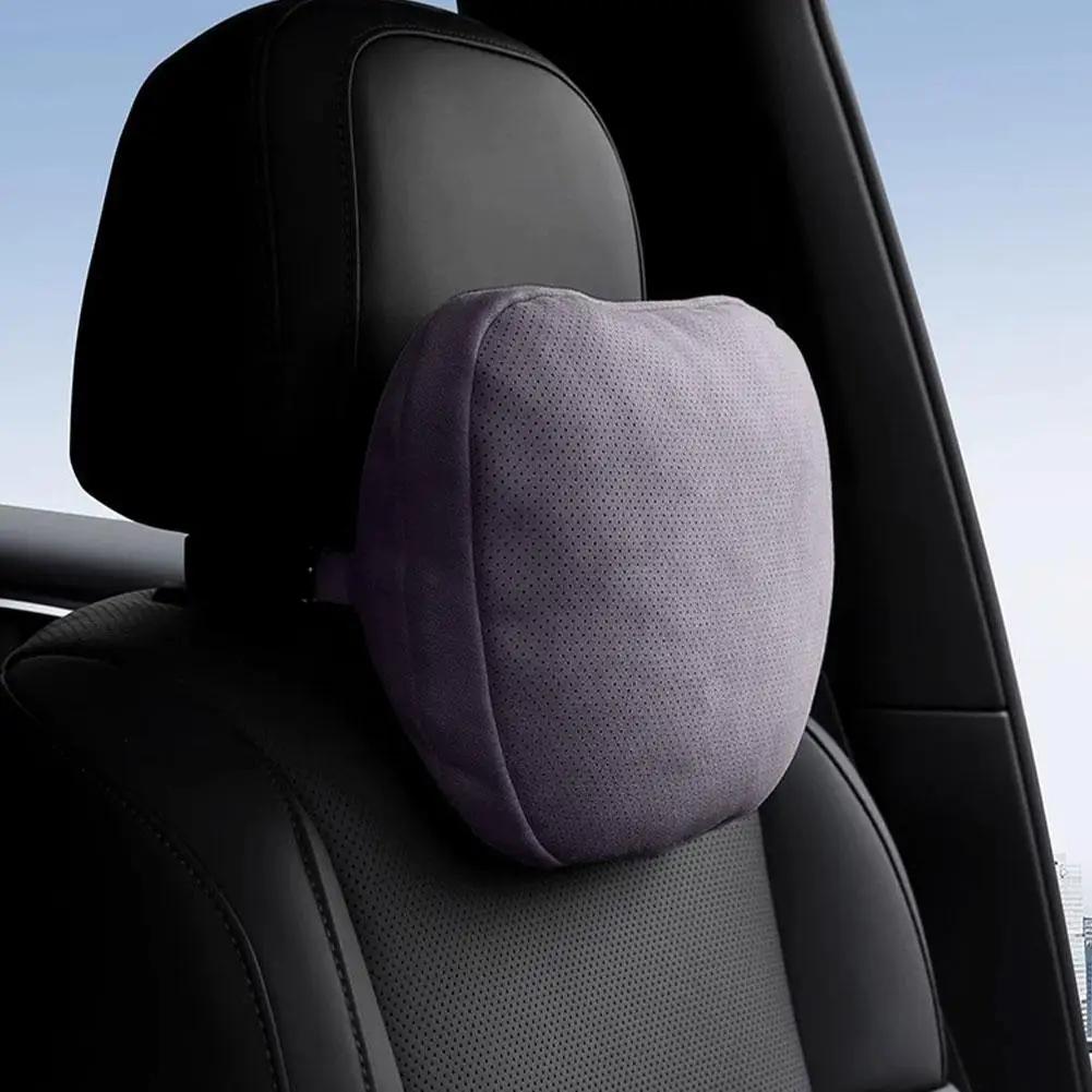 Car Neck Pillow Car Seat Headrest Pillow Auto Memory Cotton Protector Cushion For Universal Car Head Support For Gaming Cha M3F4