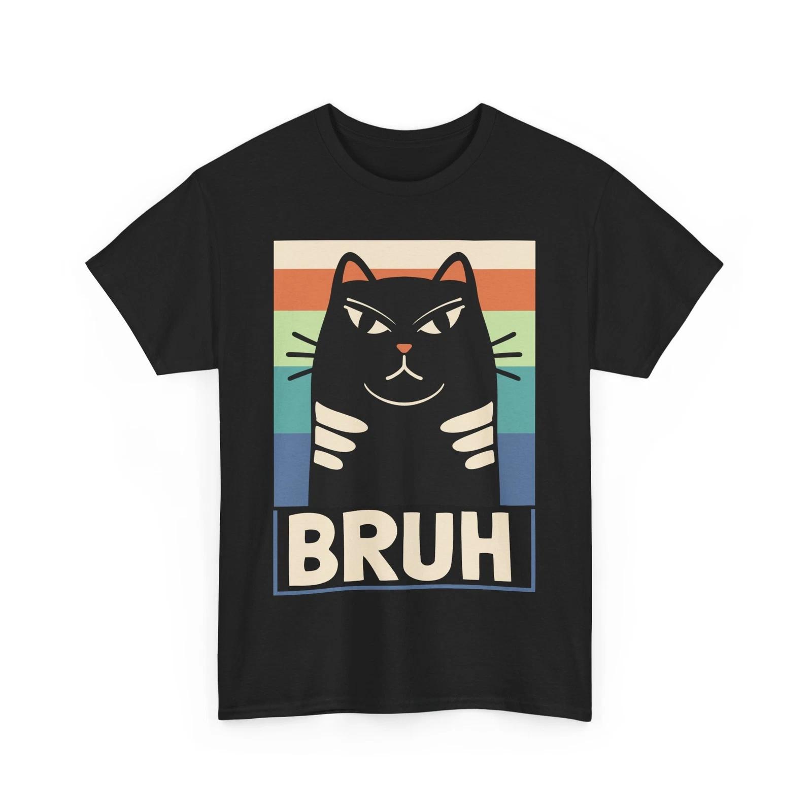 

Cool Cat Lover T-Shirt – Funny Cat Print Graphic Tee for Men & Women 3XL