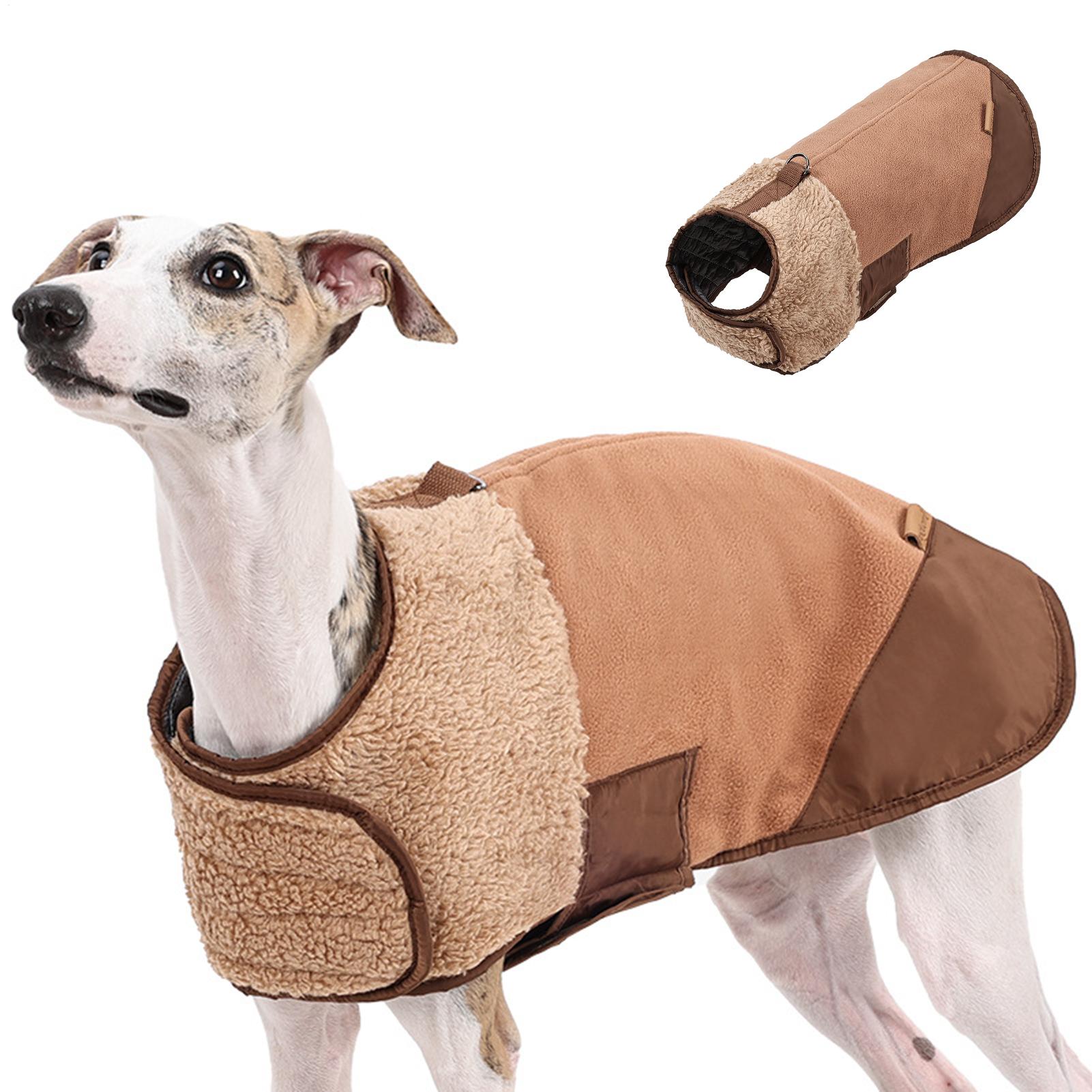 Dog Winter Coat Comfortable Adjustable Pet Costume Warm Dog Coat For Medium Large Puppy Indoor Outdoor Walking Traveling S