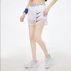 Nike Tempo Luxe 2-In-1 Mid-Rise Running Shorts Women Bottoms White DA1281-100