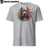 Colorful Pit Bull Terrier Unisex T-Shirt Mens Womens Tees Top | Vibrant Dog Graphic Tee Short Sleeve