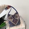 Chic Shoulder Bag For Women 2023 Summer Stylish Street Trend Canvas Tote