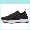 Classic Men's Casual Tie Sneaker Breathable Running Shoes With Soft Sport Comfort