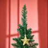 Christmas Tree Artificial Artificial Fir Tree, incl. Stand, Christmas Star, 1.8 m, Green