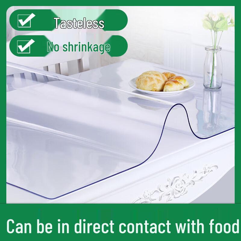 1.5mm Thick Transparent PVC Desk & Table Protector Mat