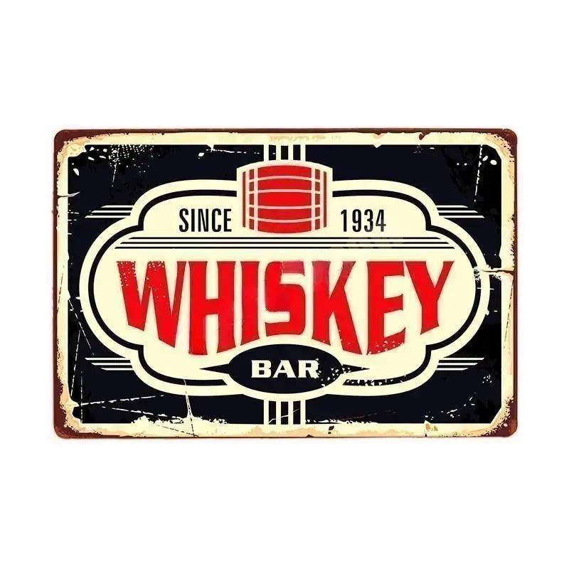 Cold Beer Rhum Vintage Metal Sign Tin Decor Plaque Decor Pub Cafe Brewery Wine Rum Wall Art Posters Metal Signs Decorative Plate