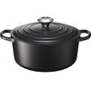 Cast Iron Roaster Le Creuset Signature Round 24 Cm Black 4.2 L (21177240000430)