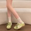 Retro green Dexun shoes women's ins trendy niche design sense Forrest Gump shoes Korean leisure sports board