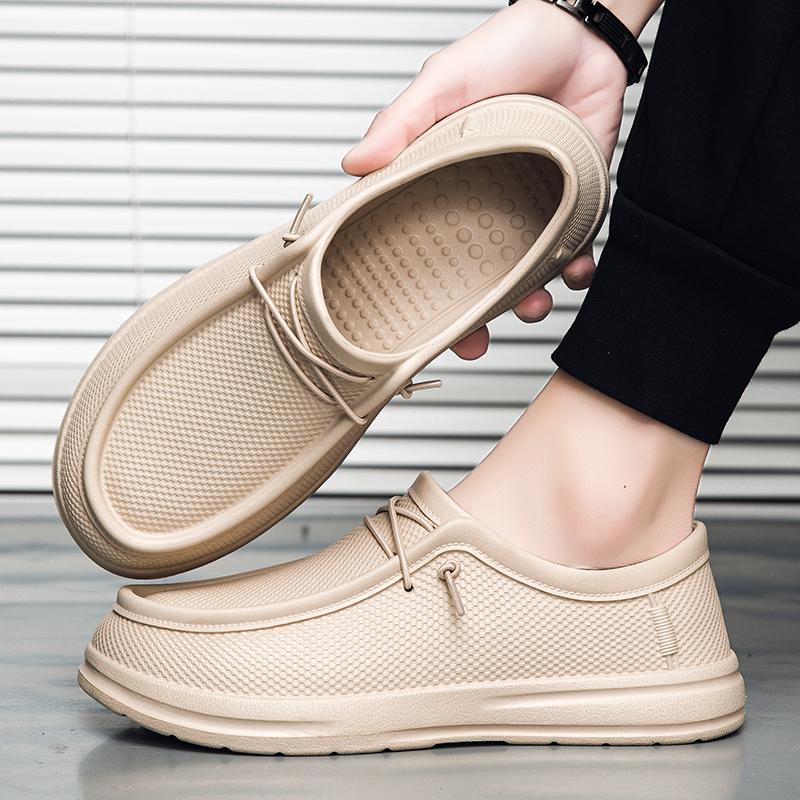 Men Kitchen Shoes Non-slip Oil-resistant Chef Shoes Fashion Men Casual Work Shoes Outdoor Sandals Water Shoes Plus Size 40-47