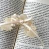 Acrylic Butterfly Knot Hair Clip with Ribbon Tie Stylish and Elegant Hair Pins Headwear Accessory for Women and Girls
