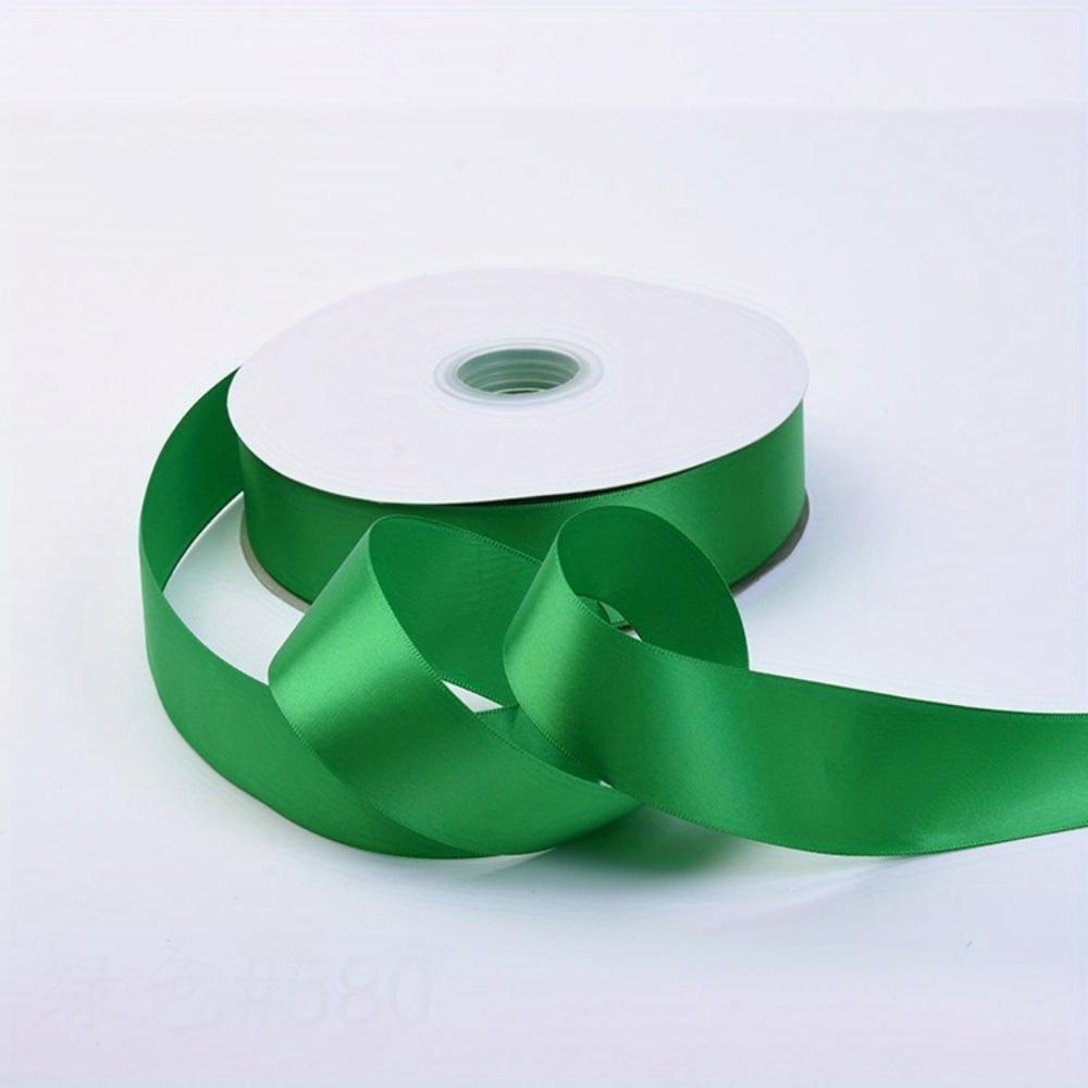1roll Double-Sided Solid Color Ribbon for Crafts Gift Wrapping Hair Accessories & Decorations Polyester Fabric Ribbon