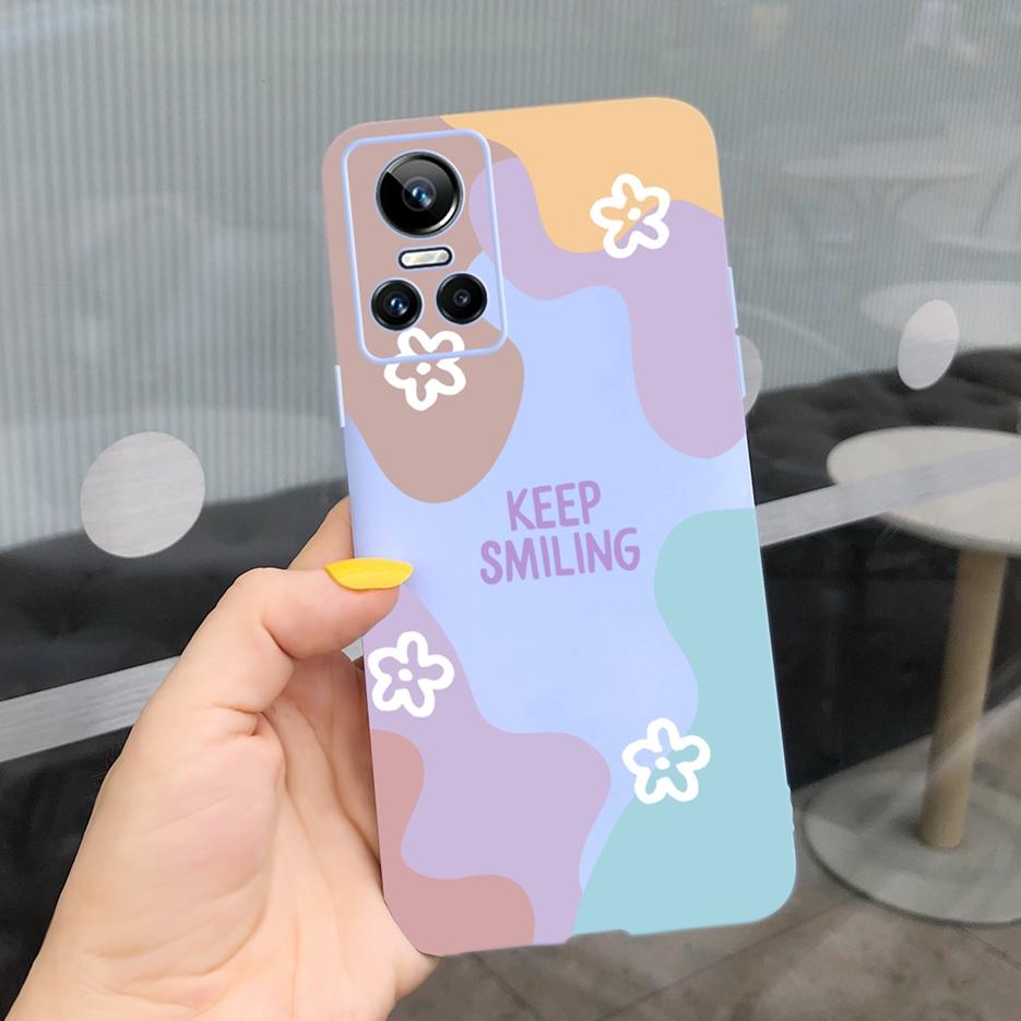 For Realme GT Neo 3 Case Colorful New Fashion Art Painted Cover For Oppo Realme GT Neo 3 80W / Neo3 150W Soft Slim Fundas Bumper