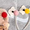 No Drill Hooks Storage hook Strong Adhesive Flower Shaped Stick On Hooks Towel Rack For Home Kitchen Bathroom