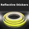 Road Bike Sticker Reflective Tape Fluorescent Safety Warning Strips Protective Tape Bicycles Wheel Body Sticker