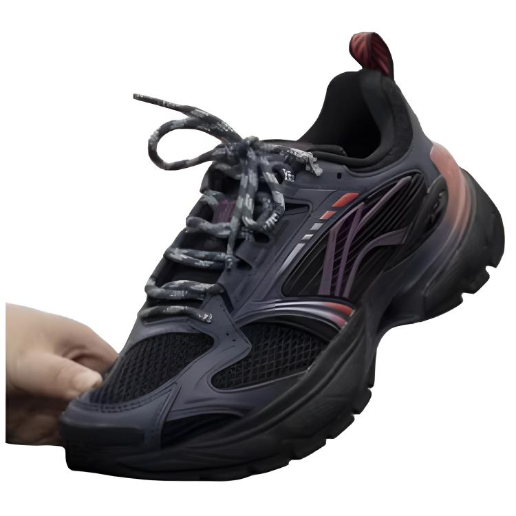 Li Ning Yixing 6 Klassisch Bequem Vielseitig Langlebig Rebound Low-Top Freizeitschuhe Unisex Freizeitschuhe AGCV243-1