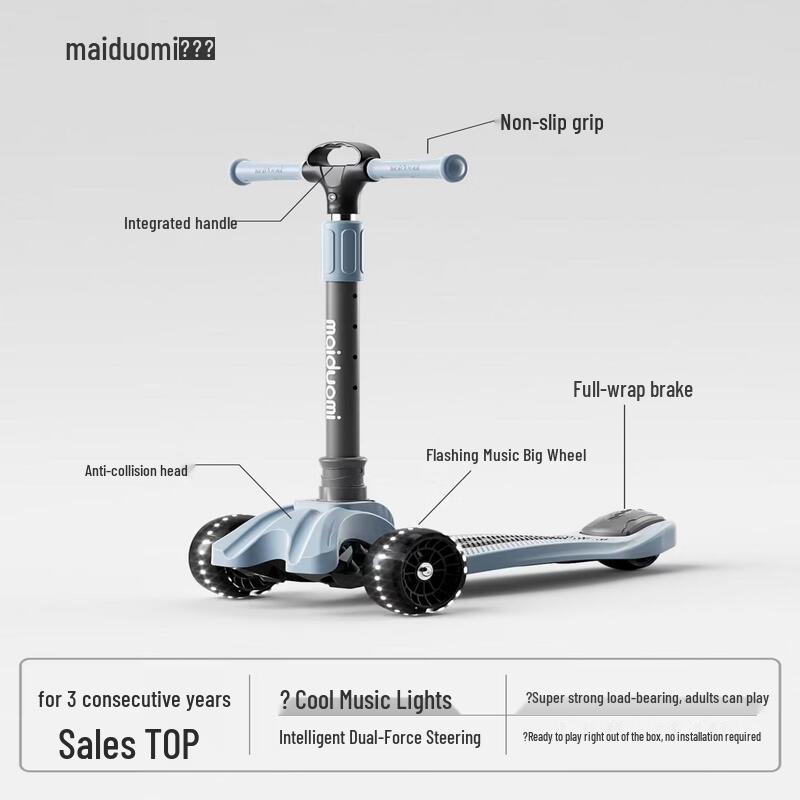 ZOCO Kids Foldable Scooter
