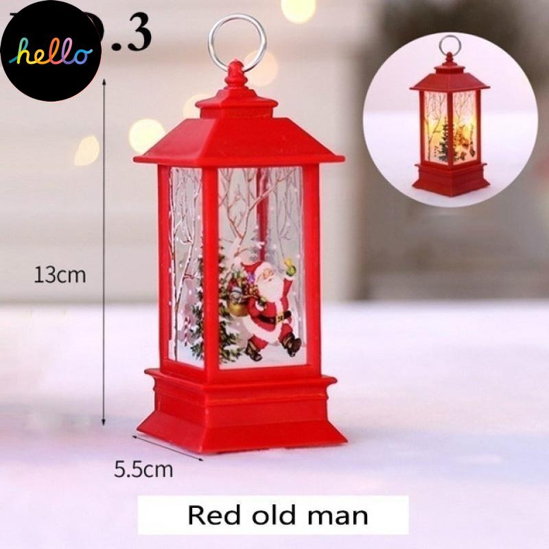 1pcs Home Decor Christmas Decoration Red Kerst Home Light Flame Light LED Light