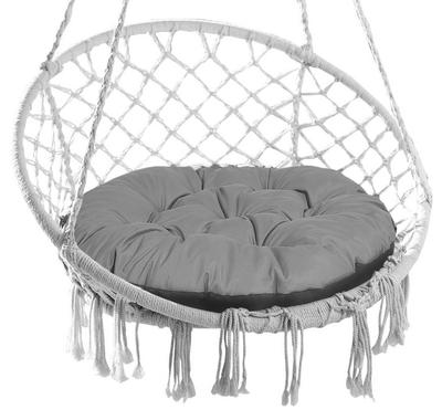 Gartenkissen 65 cm für Hängesessel Storchennest wasserdicht grau