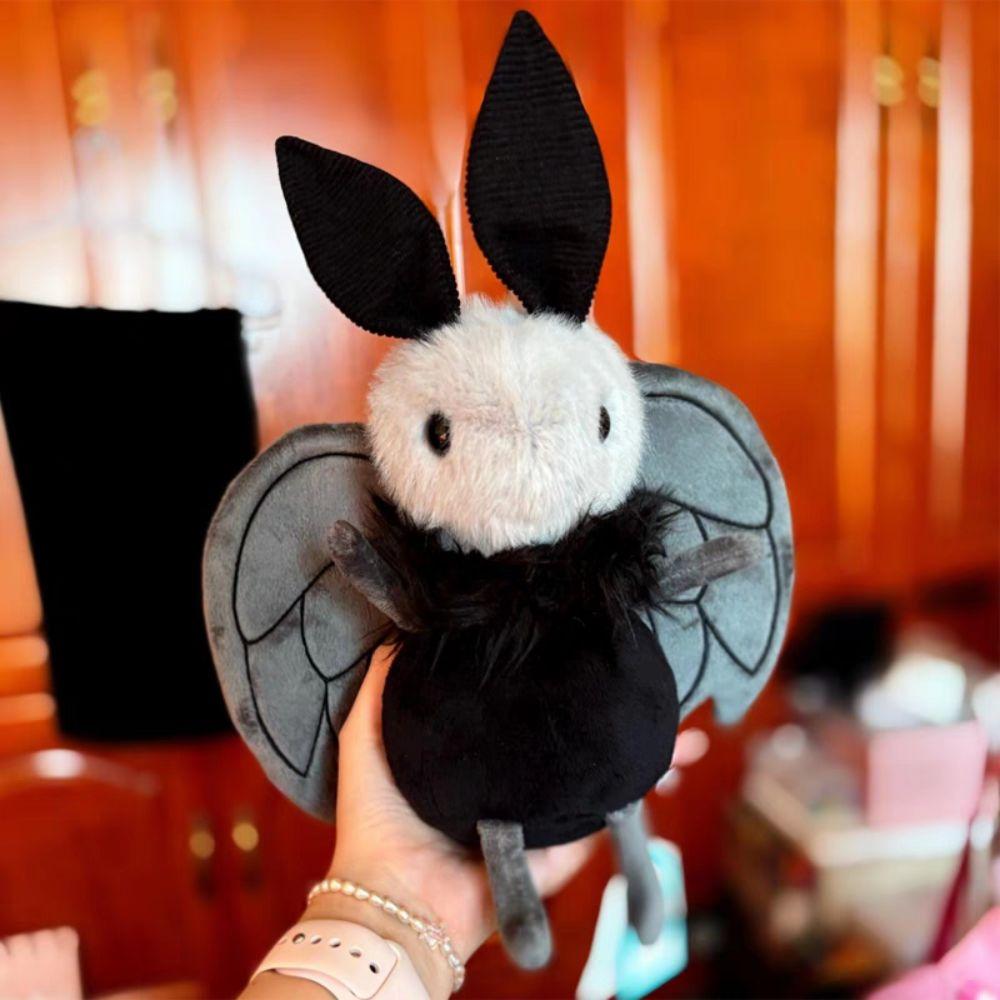 Kawaii Halloween Plush Toy Cotton Mothman Plush Doll Cushion Props   Kids Gift
