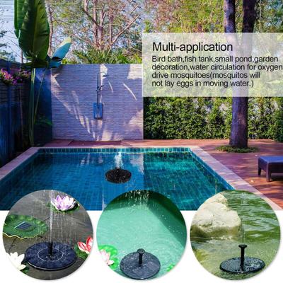13Cm Solar Pump Water Fountain For Garden Pond Fountain Pond Pump Fountain