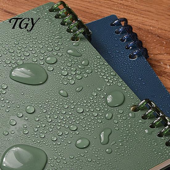 Student Study Supplies Top Bound Spiral Notebook, Premium Anti-bleed Paper Diary Book, Portable Shorthand Pad A5 Notepad for Office School And