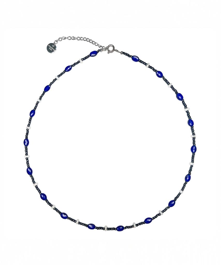 Standingfish Blue Gem Necklace