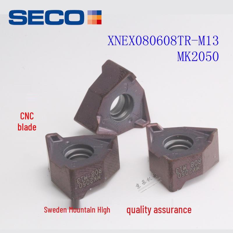 SECO Sandvik XNEX080608 Inserts (MK205, F40M, MP1501, MP2501, MM4500, MS2050)