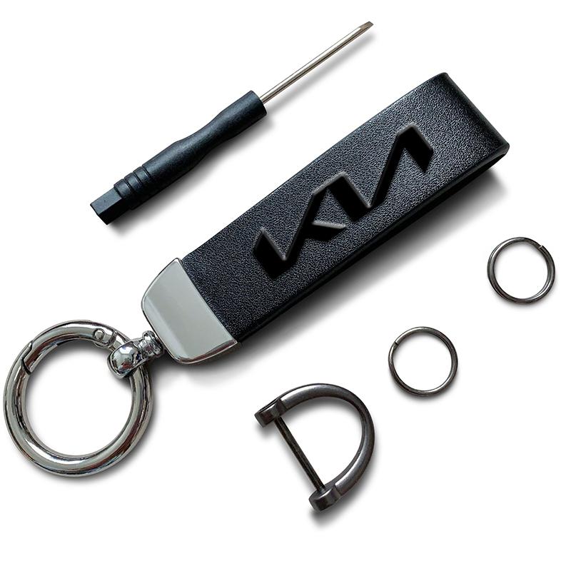 Auto KeyChain Customized Car Badge Key Chains For KIA K5 K9 Sorento Ceed Sportage Carnival Stinger Forte Niro Cadenza Soul EV6 vkcy70