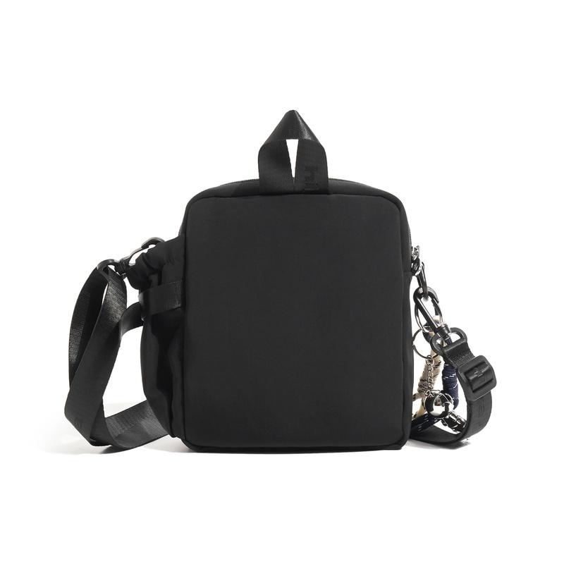 Unisex Nylon Crossbody Bag Multi Pocket Casual Shoulder Handbag for Travel Work