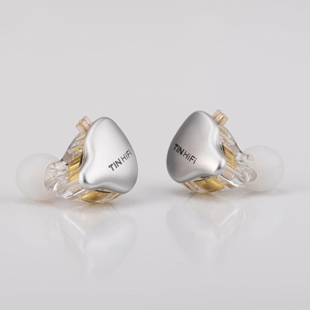 TinHiFi C1 Wired Earphones with HiFi Compatible with Music and 10mm DLC Composite Dual Magnetic Circuit Comfortable for No Microphone Sound, Gaming,