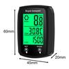 1Set Wired Bike Computer LED Digital Bicycle Speedometer Odometer Touchscreen Cycling Computer Waterproof with Backlight