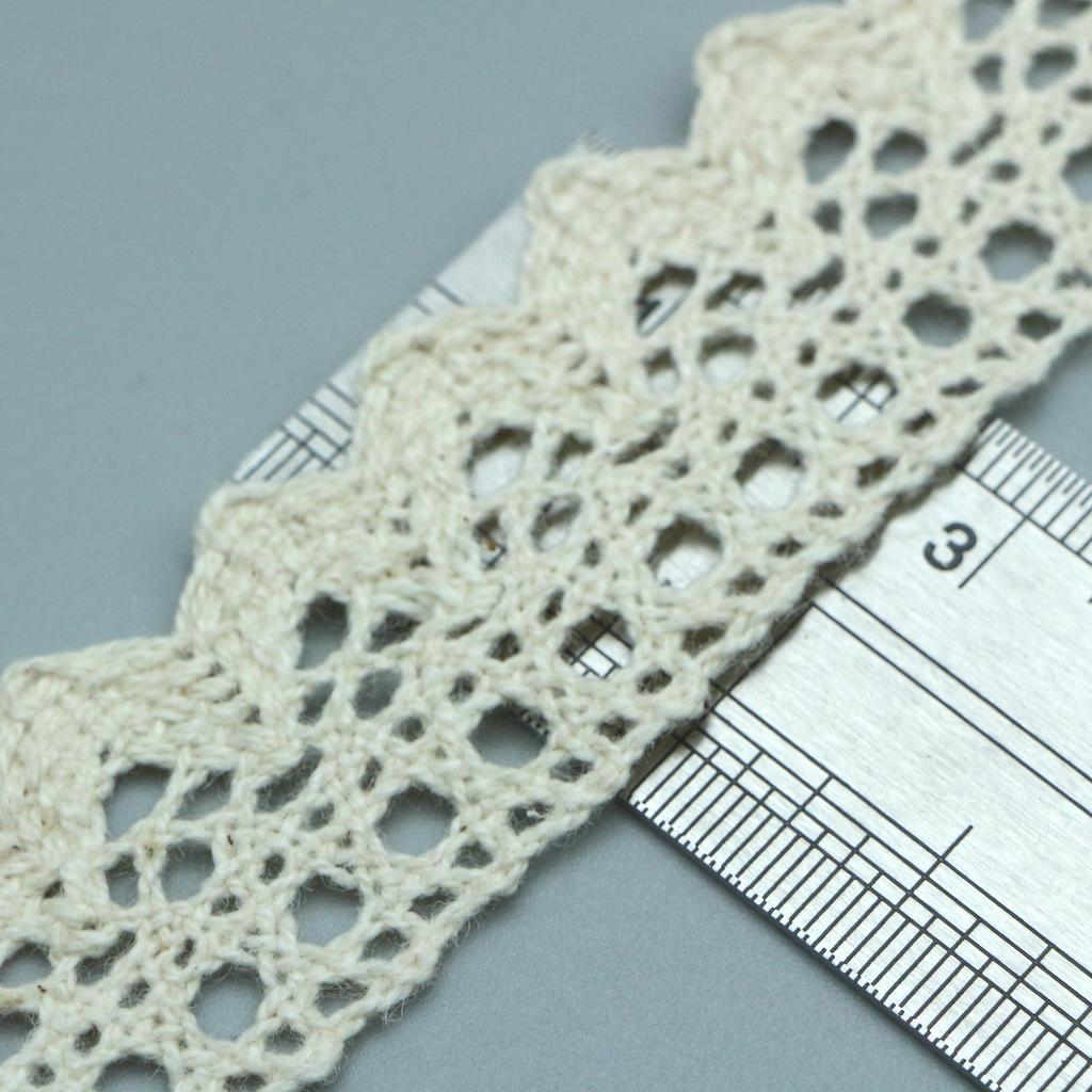 Unilateral Hollow Cotton Thread Lace, Clothing Curtain Accessories Lace, Skirt Curtain Lace Accessories Direct Supply