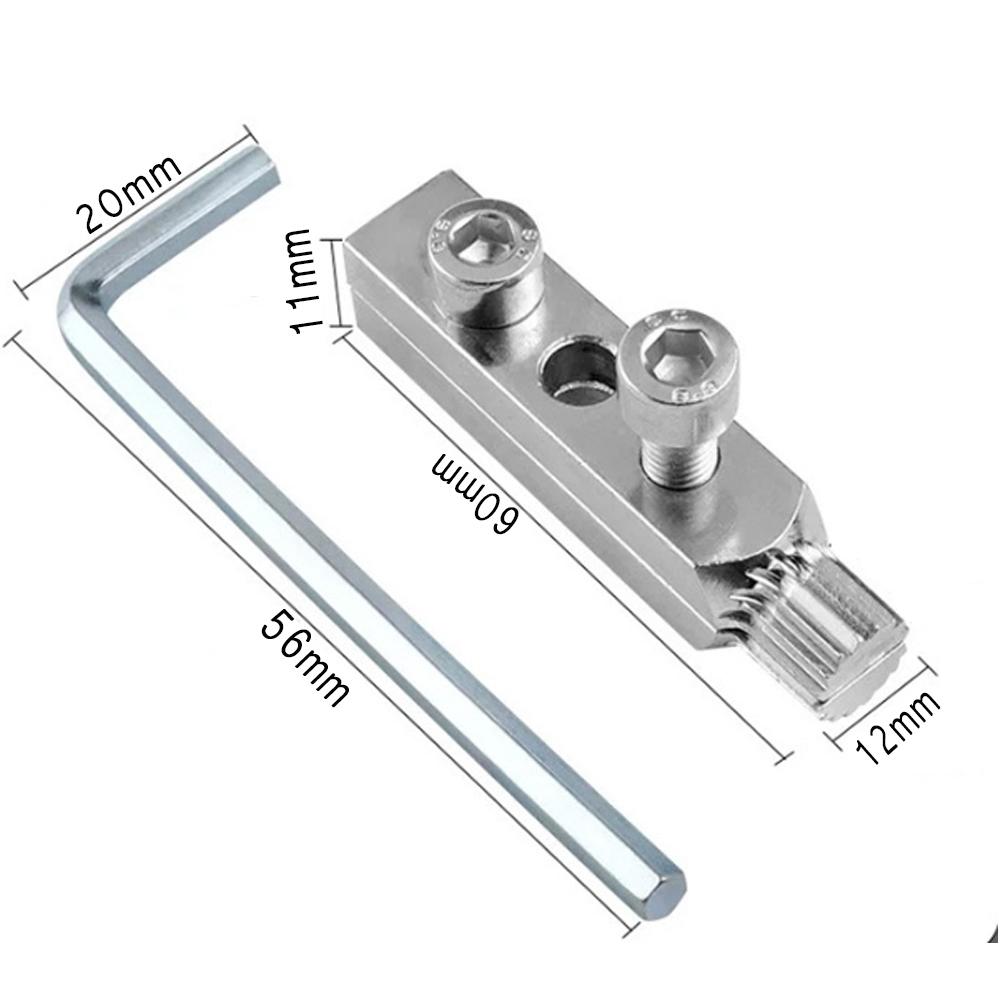 1set Broken Wire Extractor Threading Tool Faucet Puller 4/6 Points Water Pipe Breakage Valve Bolt Pipeline Maintenance Gadget