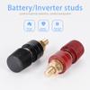 2 teile/satz Auto M6 M8 M10 Messing Stud Premium Remote Batterie Power Junction Post Stecker Ersatz Terminal Kit Auto Zubehör