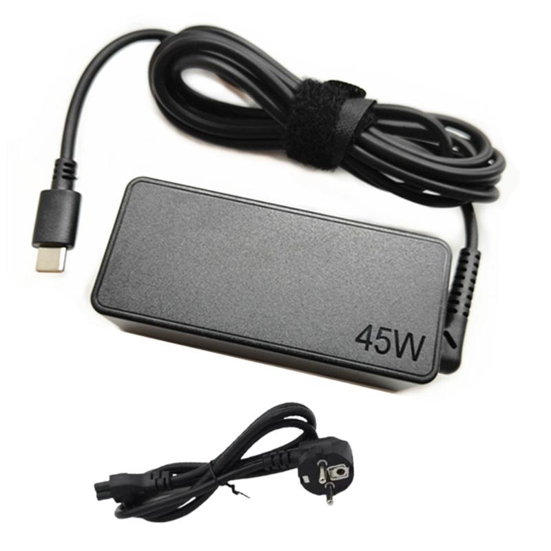 PD45W UsbC Laptop Charger, L TypeC Notebook Fast Charging  Power Adapter for Laptops Phones with UsbC