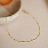 SUNIBI Fashionable Stainless Steel Minimalist Bead Decor Anklet Chain For Women