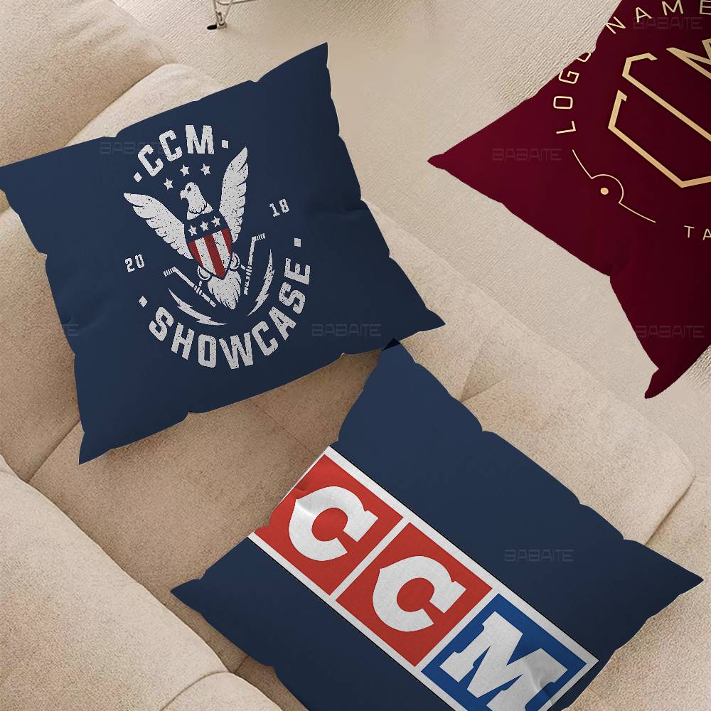 C-CM Hockey Doormats Home Personalized Pillow Dust Cover Bedroom Kids Party Decoration Pillowcase Birthday Children Gift