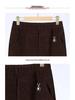 Mom's Corduroy Pants: Spring & Autumn Long, Middle-Aged & Elderly, Grandma's Winter Cotton Plus Velvet, Loose Fit, Large Size.