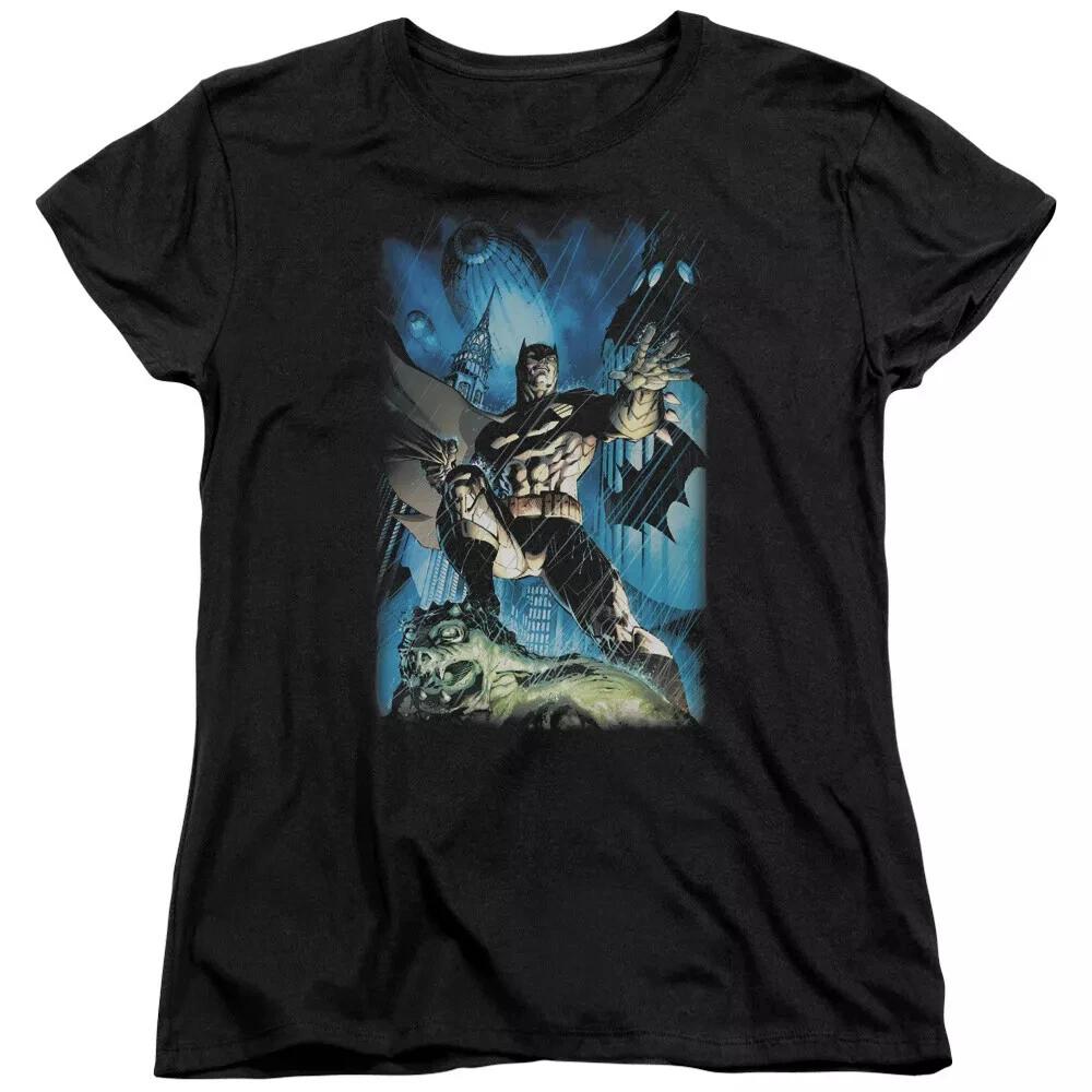 Batman  Stormy Dark Knight  Women s T-Shirt 4XL