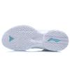 New LiNing Power 7 Cushioning Anti Slip And Wear Resistant Coverage Support Mid Top Basketball Shoes Snow ABPQ041-1
