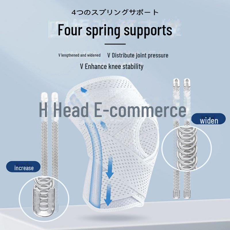 Adjustable Japanese Sports Knee Pads for Running, Dancing, Mountaineering, and Medical Use.