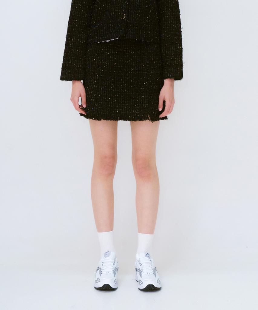 Margarine Fingers Tweed Slit Skrit