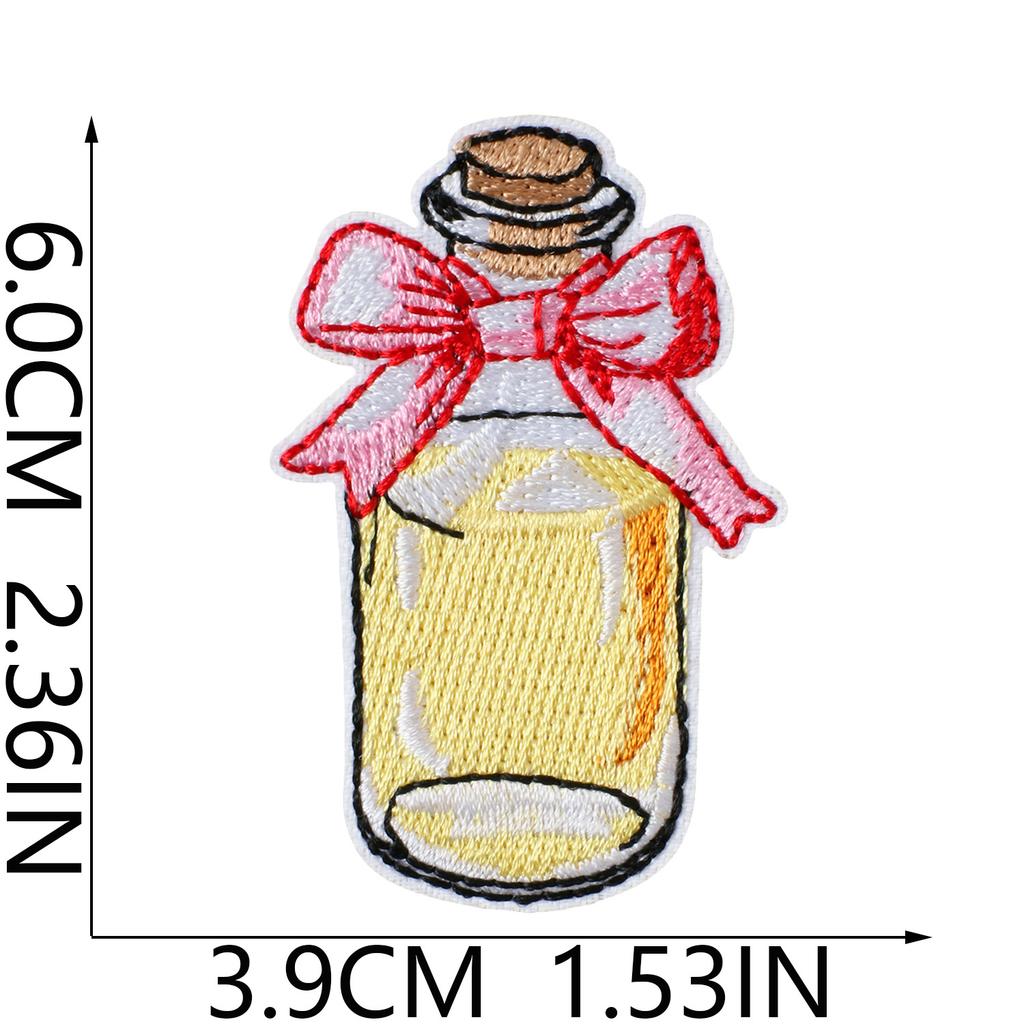 Summer Beach Style Embroidery Cloth Sticker Ironing Casual Clothing Backpack Shoes And Hats Personalized Decoration Repair Fabric Sticker