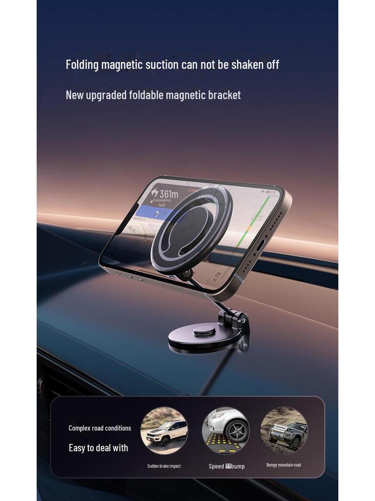 Magsafe Magnetic 360° Rotating Car Phone Holder for Dashboard